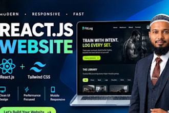 build a responsive react js website
