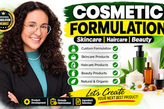 do cosmetic formulation, skincare formulation, beauty, haircare formulation