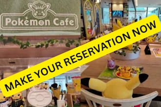 pokepark kanto, kirby cafe, pokemon cafe, ghibli museum, coolest cafe