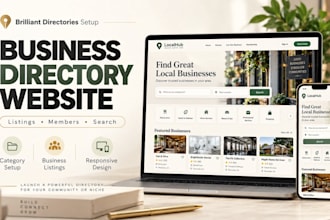build brilliant directory business directory membership listing website