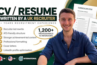 rewrite your CV or resume as a UK recruiter