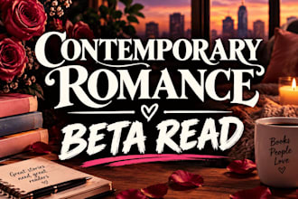 beta read your novella, contemporary romance beta reader, romance book reader