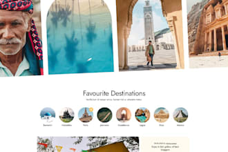 design travel blog travelogue tourism website in wordpress