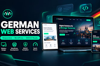 build professional german website redesign custom wordpress website