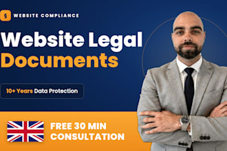 create your UK website legal and gdpr compliance documents