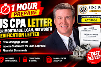 cpa mortgage letter, income statement for loan approval, financial statements