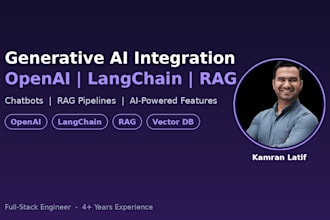 integrate openai API and langchain into your app with rag