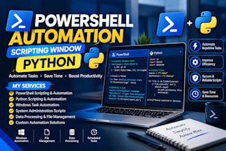 create powershell automation scripts windows scripting and python automation