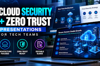 design cloud security and zero trust presentations for tech teams
