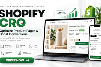 optimize shopify cro product page UX mobile conversions trust and checkout flow