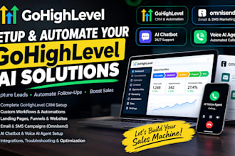 setup gohighlevel ai chatbot omnisend go high level voice ai agent ghl chat bot