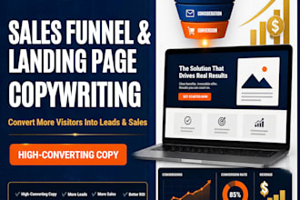 do sales funnel and landing page copywriting that converts