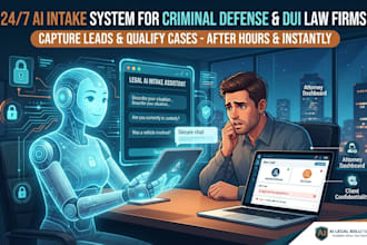 build an after hours ai intake system for criminal defense and dui law firms