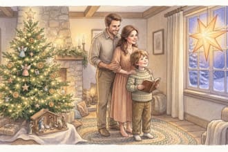 illustrate christian children books with heartfelt watercolor storybook art