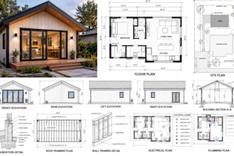 design adu plans, home additions and residential construction drawings
