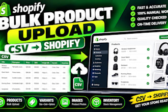 do shopify bulk products listing CSV bulk listing shopify products upload
