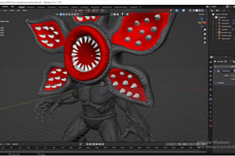 model and modify 3d file for 3d printing