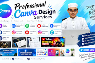 be your professional canva design experts
