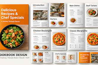 cookbook writer health keto vegan recipe book formatting cookbook layout design