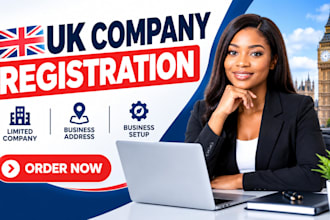 do UK company registration with business office address and business setup