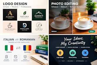 create a modern and professional logo design