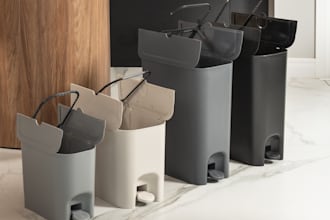 develop your custom pedal trash bin from concept to 3d model