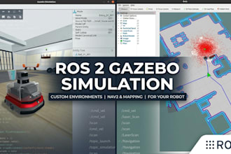 develop ros2 autonomous mobile robot simulation