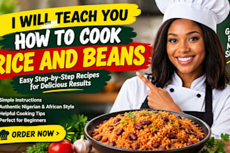 teach you how to cook rice and beans for delicious homemade meals