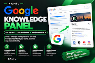 create and optimize your google knowledge panel