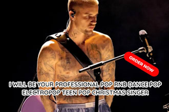 be your professional pop rnb dance pop electropop teen pop and christmas singer