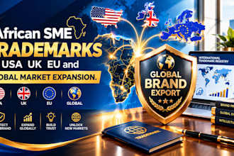 prepare african sme trademarks for USA UK eu oapi aripo global market expansion