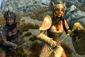 create and port custom skyrim se ae and fallout 4 mods, armor and weapons