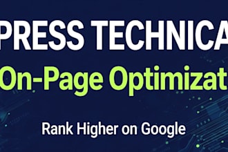 complete wordpress technical SEO audit and on page fix