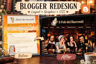 customize and redesign your blogger blog