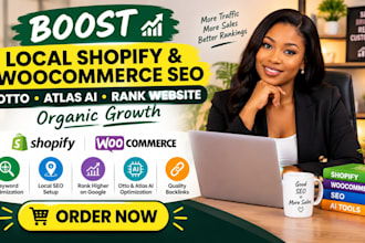boost local shopify woocommerce seo otto atlas ai rank website organic