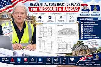 draft residential construction plans for missouri and kansas home builders