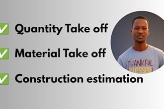 do quantity takeoff and construction cost estimation