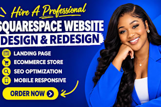squarespace website, squarespace redesign, squarespace design, build squarespace