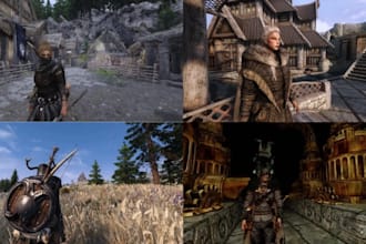 build custom skyrim mods, weapons, sfm character, furry mod for your adventure