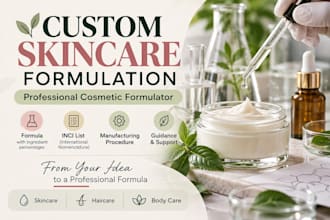 formulate your skincare product professionally