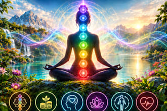 do custom healing music energy