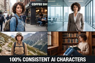 create consistent ai characters and character sheets for your brand