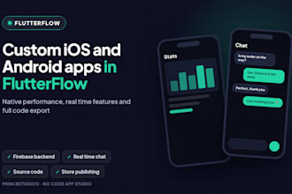 build your mvp mobile app for ios and android with flutterflow