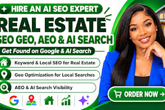 do real estate SEO GEO aeo and ai search optimization