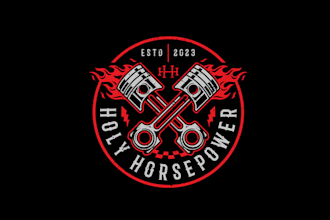design monogram car enthusiasts business logo