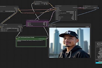 train realistic ai influencer models with flux or sdxl lora and comfyui workflow