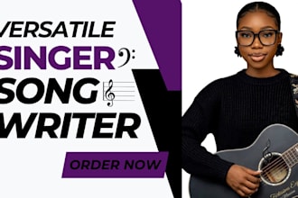 female singer theme song custom jingle parody cover song