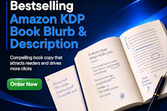 write an engaging KDP book description for your amazon book