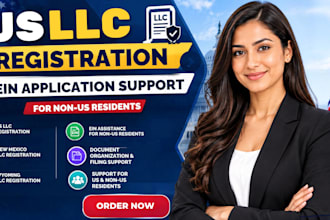 do US llc registration new mexico llc or wyoming llc ein for non US resident