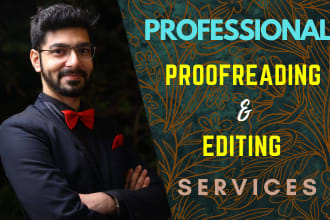 proofread and edit any document